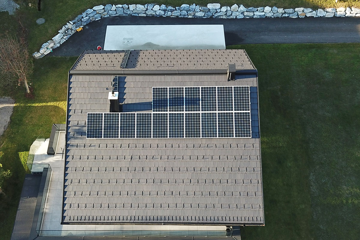 Haus S. - Photovoltaik-Referenzen, b&m Elektrotechnik